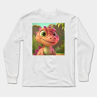 Baby Dinosaur Dino Bambino - Lily Long Sleeve T-Shirt